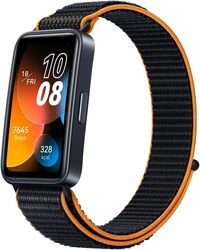 Huawei Band 8 Smart Watch, Ultra-thin Design, Scientific Sleeping Tracking, 2 Week Battery Life, Compatible With Android &amp; iOS, 24/7 Health Management, Vibrant Orange