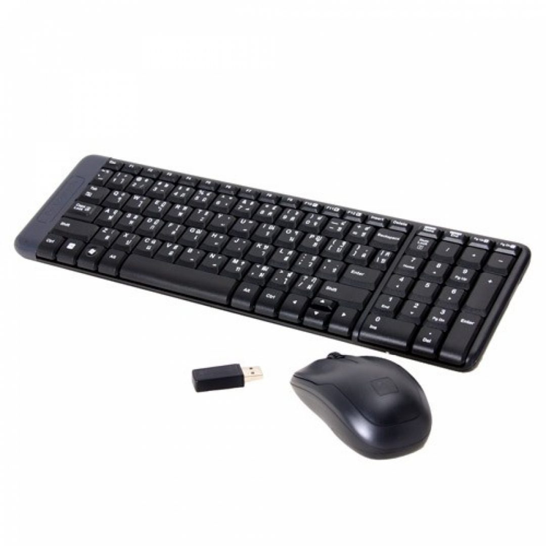 Buy Logitech Combo Wireless Keyboard & Mouse MK220 English Online