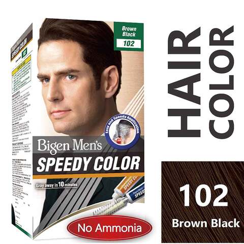 Buy Bigen Mens Speedy Hair Color 102 Brown 80g Online - Shop Beauty &  Personal Care on Carrefour Saudi Arabia