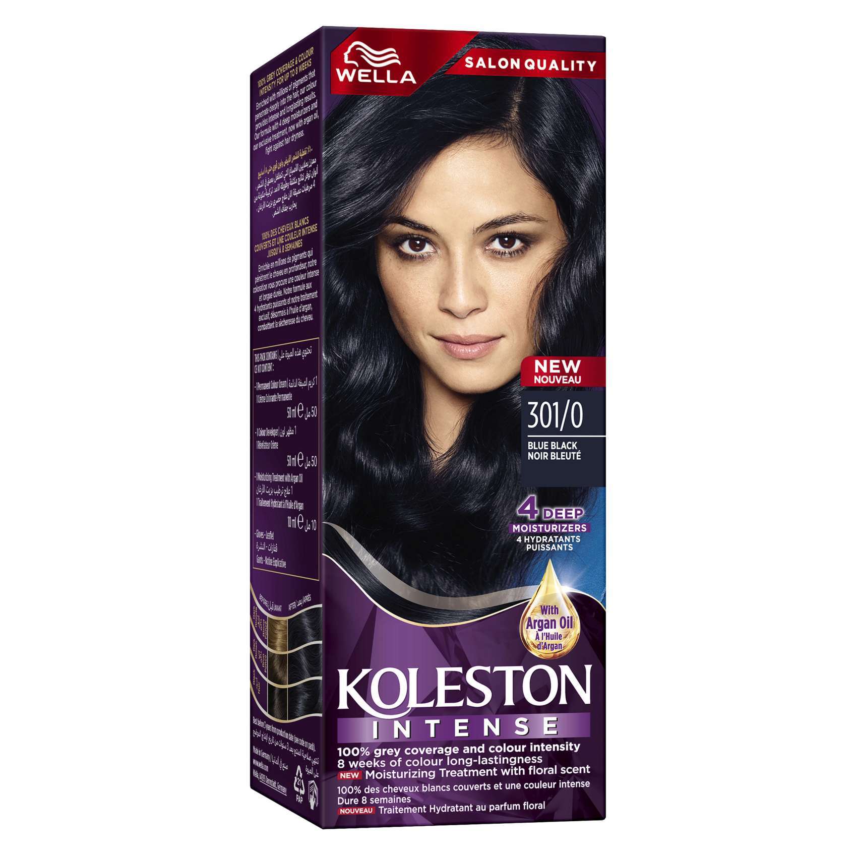 Buy Wella Koleston Hair Colour Cream  Blue Black 100ml Online - Shop  Beauty & Personal Care on Carrefour UAE