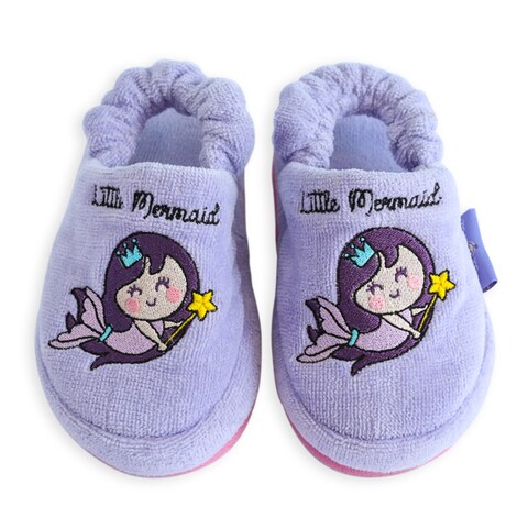 Girls hot sale mermaid slippers