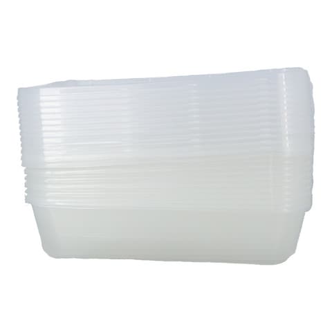 Disposable Transparent Box 500 ml 12 pcs