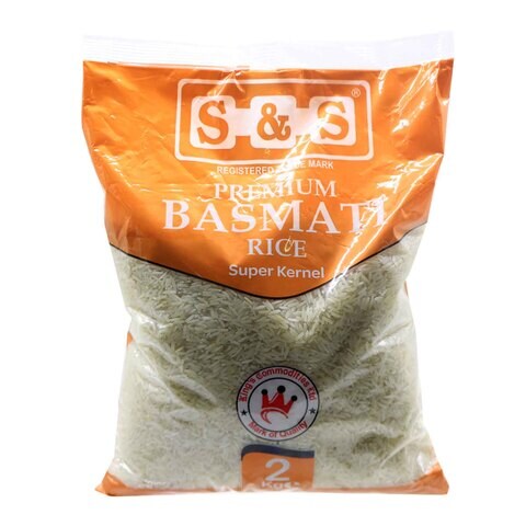 S&amp;S Premium Basmati Rice 2Kg