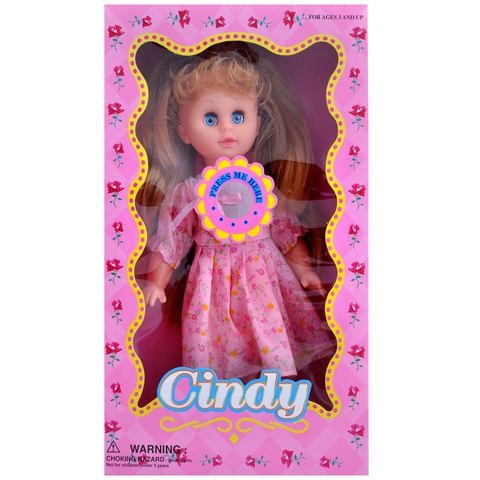 Cindy Singing Doll Pink 33cm