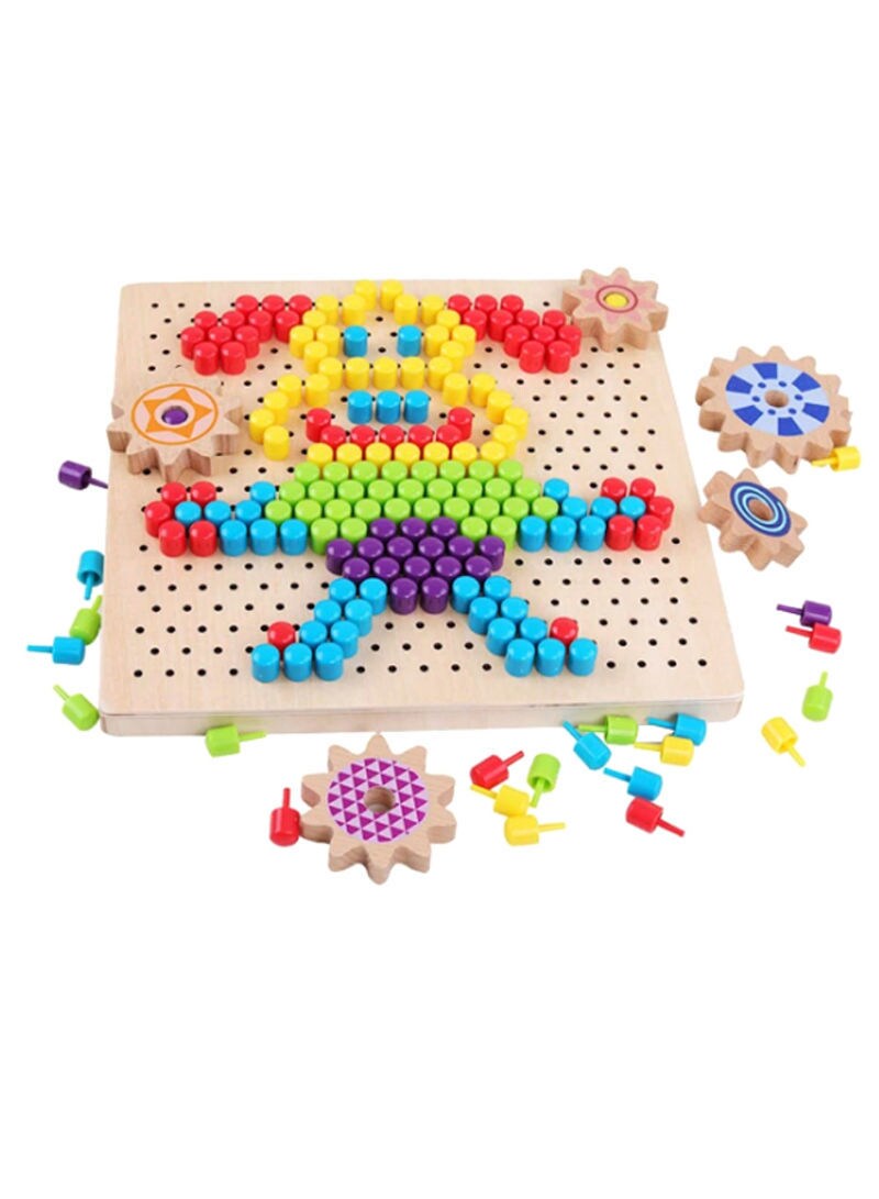 Buy Misstiara 250 Piece Mushroom Nails Pegged Puzzle Set Online Shop Toys Outdoor On Carrefour Uae