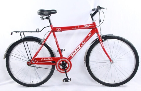 26 Inch Two wheeler Single Speed Mountain Bike(Red)