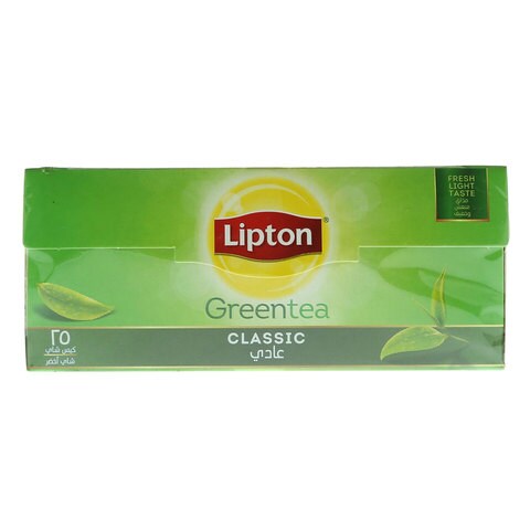 ليبتون شاي اخضر 25 كيس × 1.5 جرام