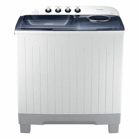 Samsung Twin Tub Top Loading Washing Machine 12kg WT12J4200MB White/Light Grey