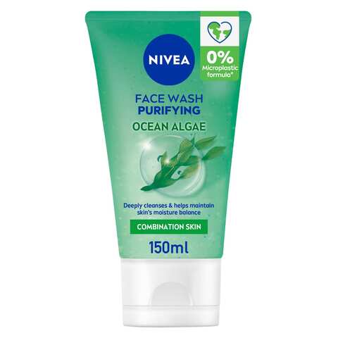 Buy NIVEA Face Wash Cleanser Purifying Cleansing Combination Skin 150ml in UAE