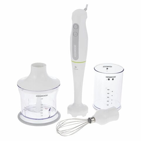 Kenwood HDP104WG Triblade Hand Blender 600W White/Green