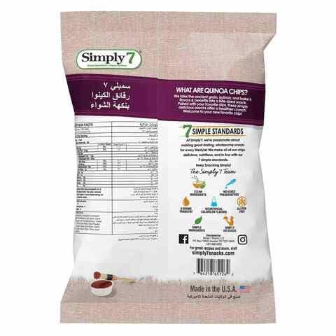 Simply 7 Barbeque Quinoa Chips 99g