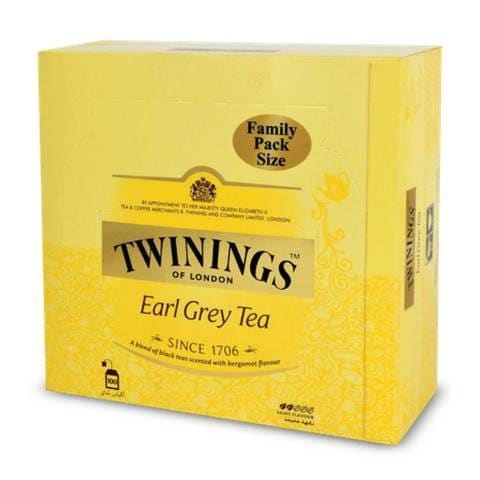Twinings earl grey tea 100 bage