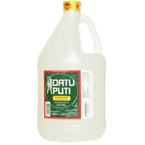 Buy Datu Puti Vinegar Sukang Maasim 4l Online Shop Food Cupboard On Carrefour Uae