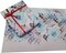 eVincE - thoughtful PRESENTations Gift Wrapping papers floral designs set of 5 sheets