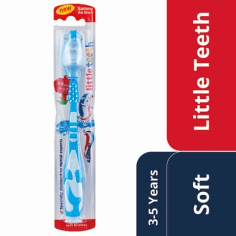Aquafresh Little Teeth Toothbrush for Kids (3-5 years) Soft