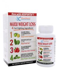 Pharmaxxi Maxxi Weight Loss Tablets, 90 Tablets