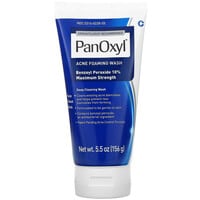 Panoxyl Acne Foaming Wash, Benzoyl Peroxide, 10% Maximum Strength, 5.5 Oz (156g)