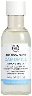 The Body Shop Camomile Dissolve The Day Makeup Cleansing Oil For Sensitive Skin, Light &amp; Nongreasy Vegan