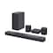 LG S75QR 5.1.2CH High Res Audio Sound Bar With Dolby Atmos And Surround Speakers