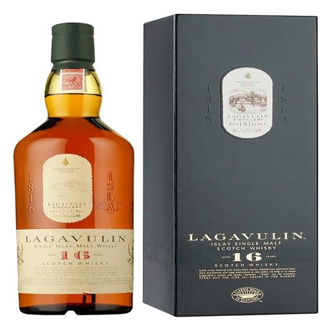 Buy Lagavulin 16 Years Old Islay Single Malt Scotch Whisky 750ml Online -  Shop Alcohol on Carrefour Lebanon