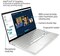 HP Envy 13, 2021 Laptop, 13.3&quot; FHD IPS 400 Nits Display, 11th Gen Core i5-1135G7 Upto 4.2GHz, 8GB RAM, 1TB SSD, Intel Iris Xe Graphics, Backlit EN Keyboard, Windows 10, Silver With HP Quick Calculator