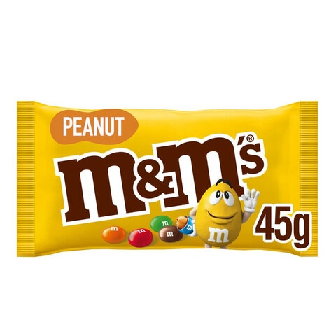 M&amp;M&#39;s Peanut Chocolate Bar 45g