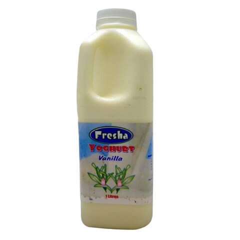 Buy FRESHA VANILLA BOTTLE YOGURT 1L Online - Carrefour Kenya