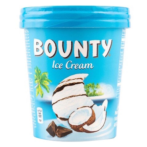Bounty Coconut Ice Cream 450ml