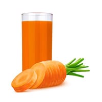 Fresh carrot juice 250ml