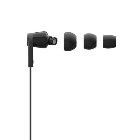 Belkin ROCKSTAR&amp;trade Headphones with Lightning Connector, Black
