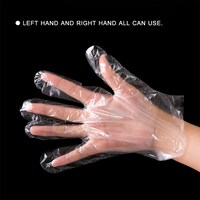 Generic-Disposable PE Gloves Single Use Transparent Gloves Latex Free Food Prep Safe Glove for Home Cleaning Restaurant Kitchen Catering Use 200PCS/Box