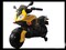 Lovely Baby Powered Riding Kids Motorbike LB 799EL Yellow