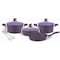 Granitec Cookware Set Purple Pack of 9