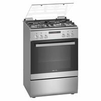 Siemens 4 Burner Electric Cooker HX8P3AE50M Silver 60cm