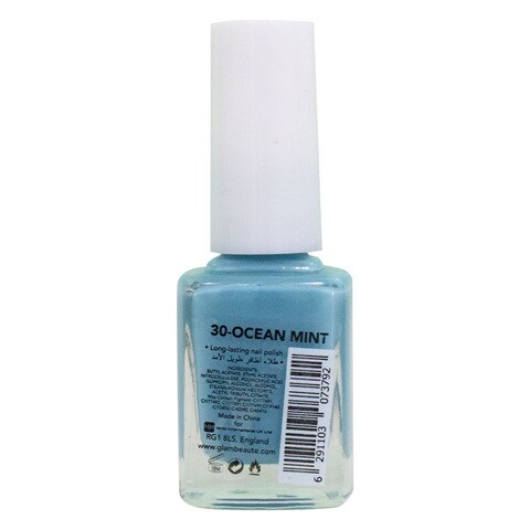 Glam Beaute Glossy Nail Enamel 30 Ocean Mint 13ml