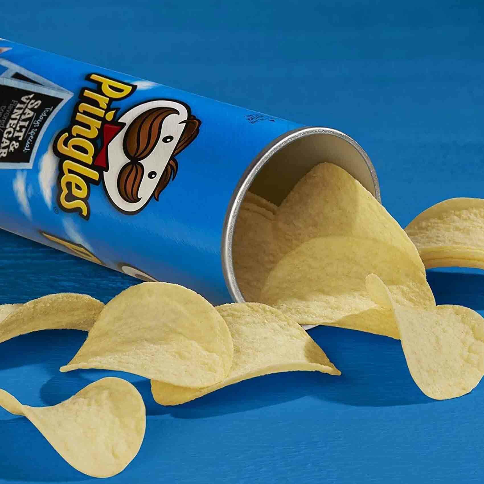 Buy Pringles Salt And Vinegar Snacks 200g Online Shop Food Cupboard