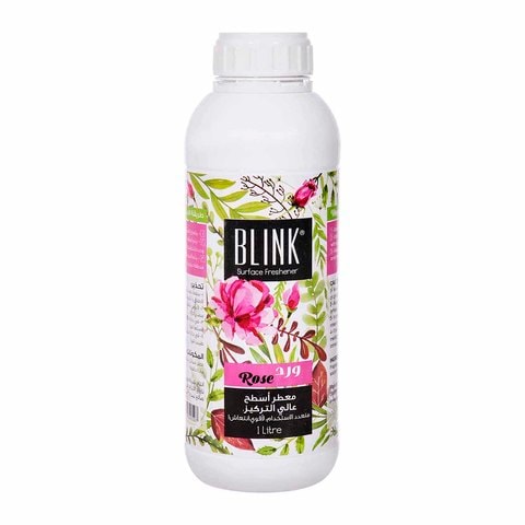 Blink Surface Freshener with Rose Scent - 1 Liter