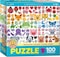 Eurographic Puzzles - Emoji Colors 100Pcs
