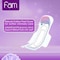 Fam Maxi Sanitary Pad Folded With Wings Night White 24 countx6