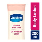 Buy Vaseline Essential Even Tone UV Daily Brightening Body Lotion 200ml in Saudi Arabia