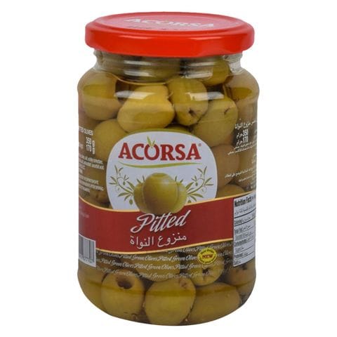 Acorsa Green Olives Pitted 350g