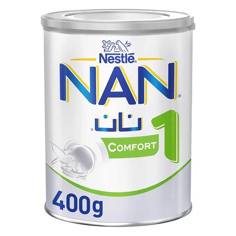 Buy Nestle Nan Comfort Starter Infant Formula Milk Powder Stage 1 Birth To 6 Months 400g in Kuwait