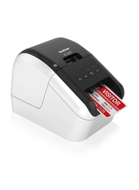 Brother High-Speed Professional Label Printer White/Black