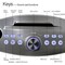 Portable Speaker player radio with bluetooth family KTV speaker with 2 wireless microphones 30w