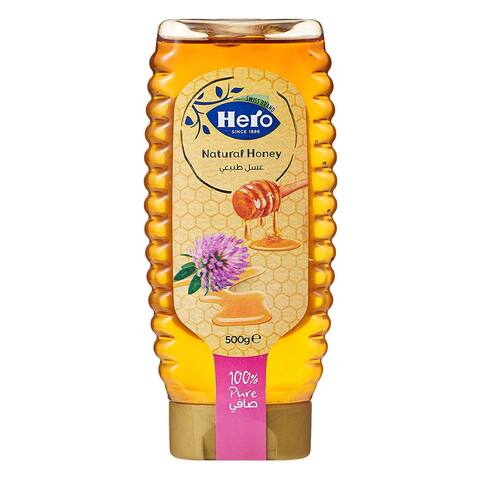 Hero Natural Honey Squeeze 500g