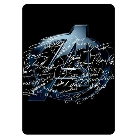 Theodor Protective Flip Case Cover For Samsung Galaxy Tab A 8.4 inches Avengers Signatures