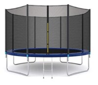 Rainbow Toys 14 Ft Trampoline, High Quality Kids Trampoline Fitness Exercise Equipment Outdoor Garden Jump Bed Trampoline With Safety Enclosure