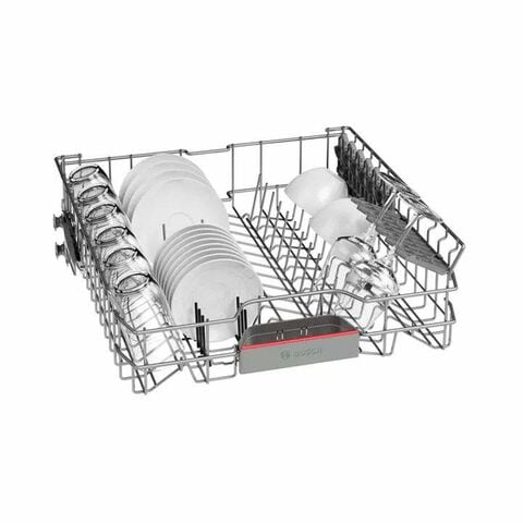 Bosch Serie 4 Dishwasher, 6 Programs, Silver Inox- SMS4HMI26M