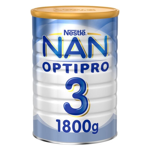 Buy Nestle Nan Optipro Toddlers Milk Powder Stage 3 1 To 3 Year 1800g in Kuwait