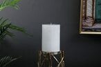 Buy Pan Emirates Home Furnishings Unscented Pillar Candle White D10Xh15cm in UAE